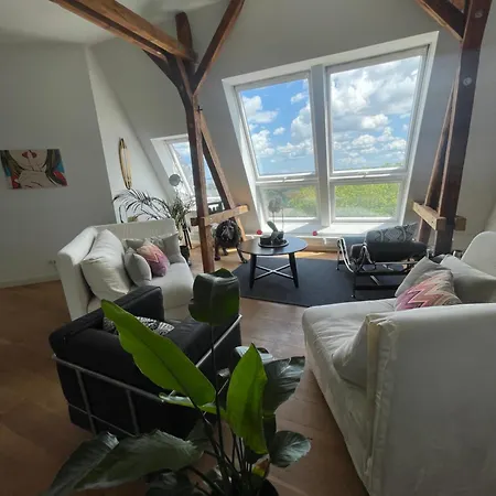 Luxus Penthouse Waterview Appartement Kiel Buitenkant foto